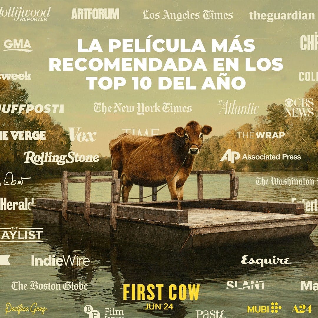 Estreno Pacífica Grey: First Cow (la película más aclamada por la crítica del 2020)